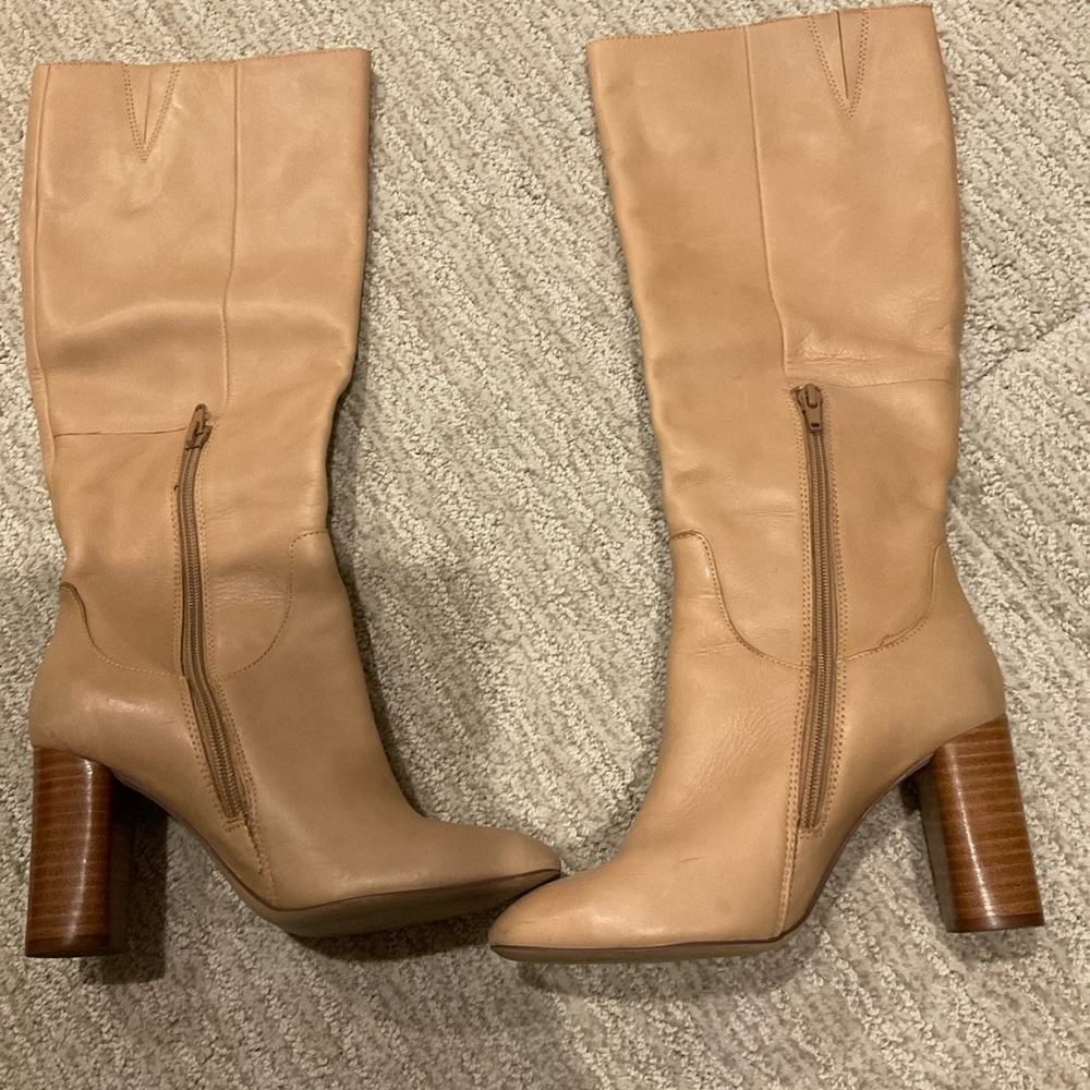 Gibson Latimer Tan Heeled Boots